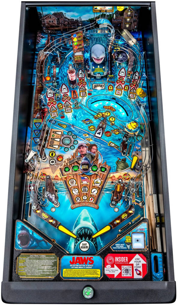 The Pro model's playfield