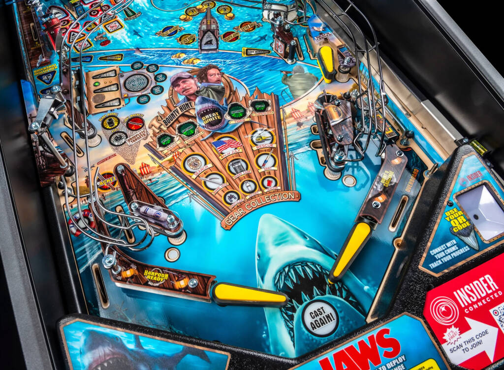 The Pro model's playfield