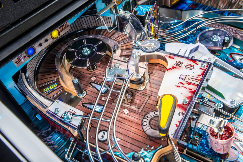 The Orca upper playfield