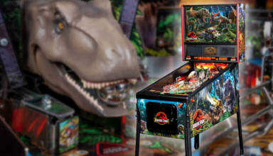 The Jurassic Park Pin game from Stern Pinball