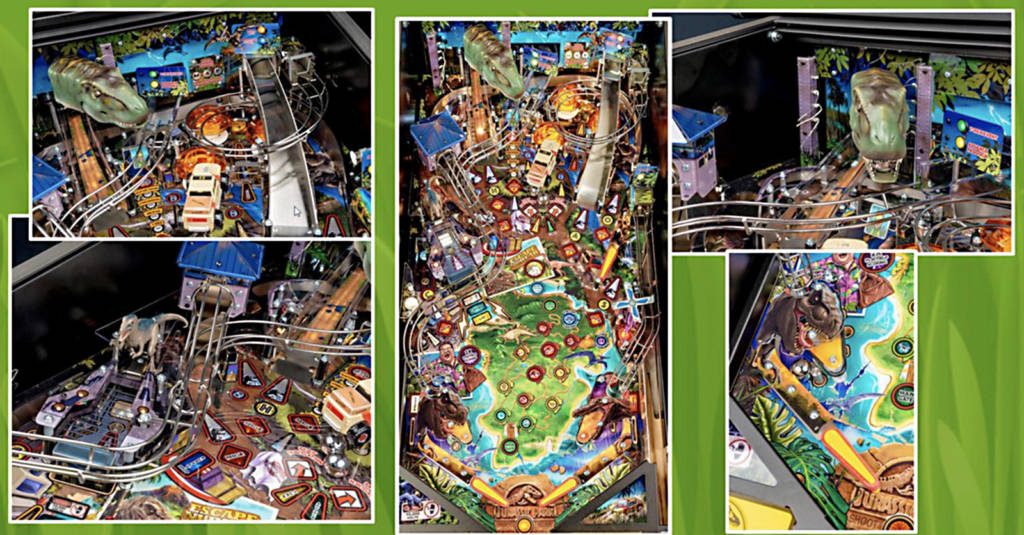 Playfield shots from the Premium model