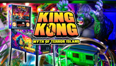 Stern Pinball's new King Kong: Myth of Terror Island game