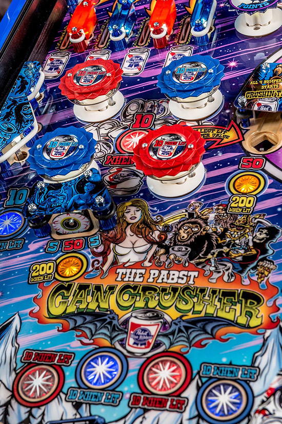 The central playfield area
