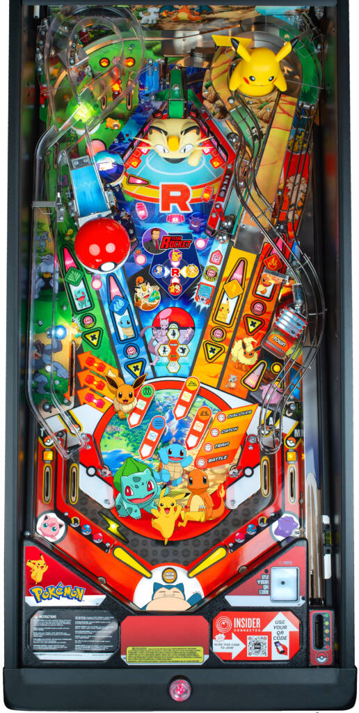 The Pro model's playfield