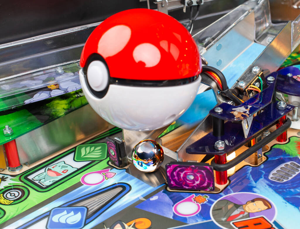 Playfield detail from the Pro model