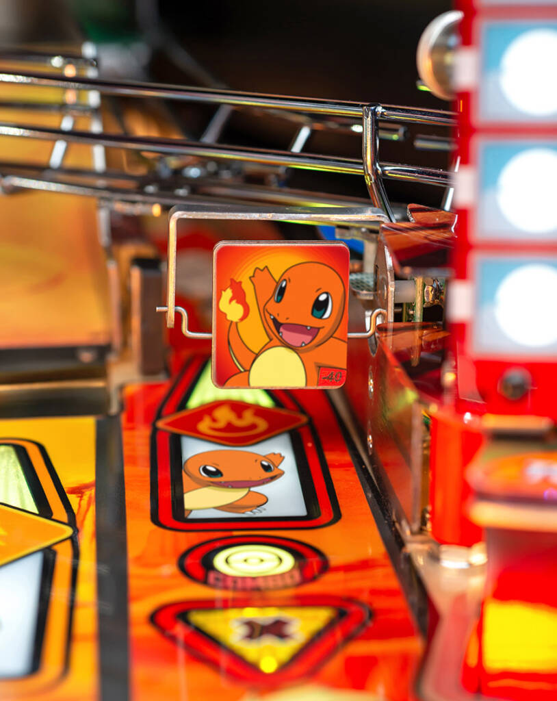 Playfield detail from the Premium model