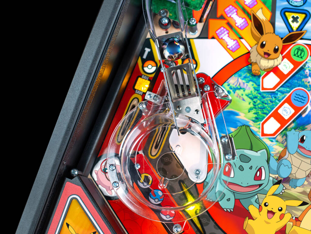 Playfield detail from the Premium model