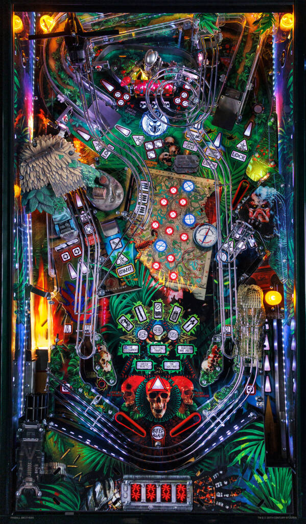 The Predator playfield