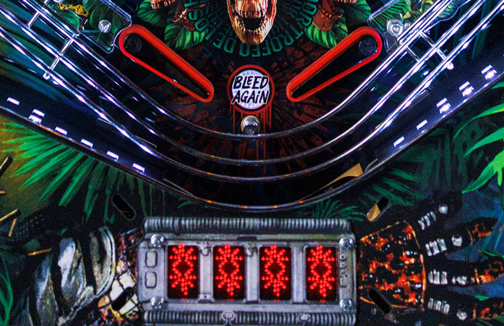 The Predator gauntlet display