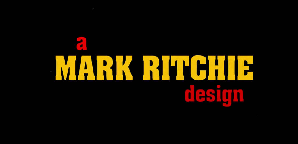 Pulp Fiction is a Mark Ritchie design