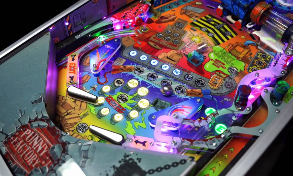The playfield from Punny Factory