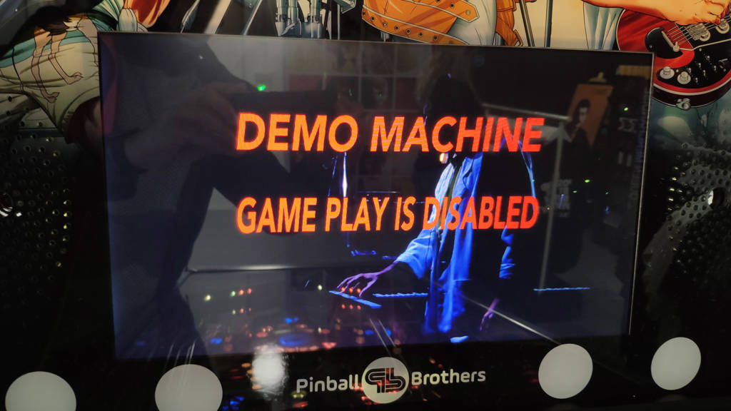 The display game cannot be played