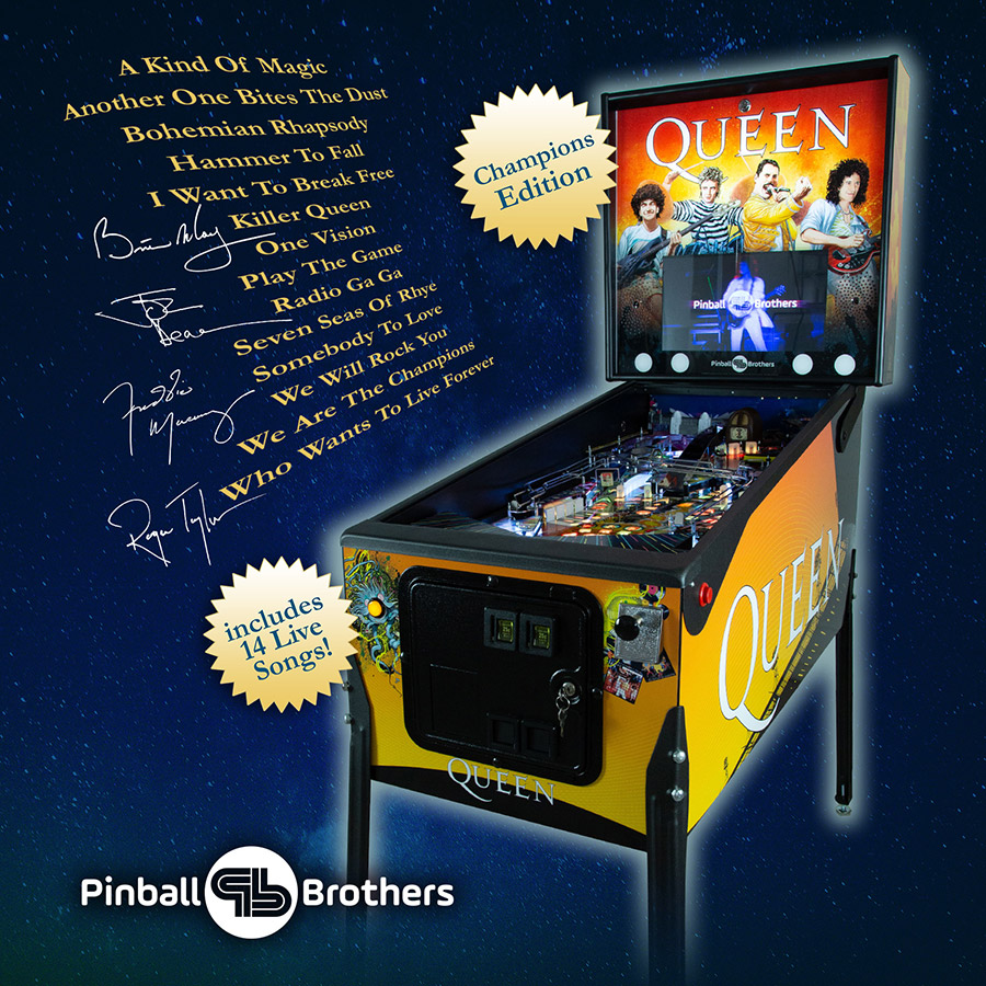 The flyer for the Champions Edition of Queen