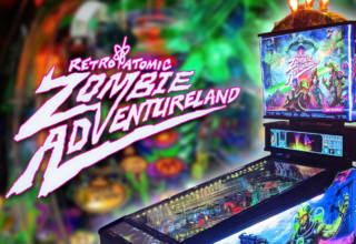 The latest viewing of Deeproot Pinball's Retro Atomic Zombie Adventureland game