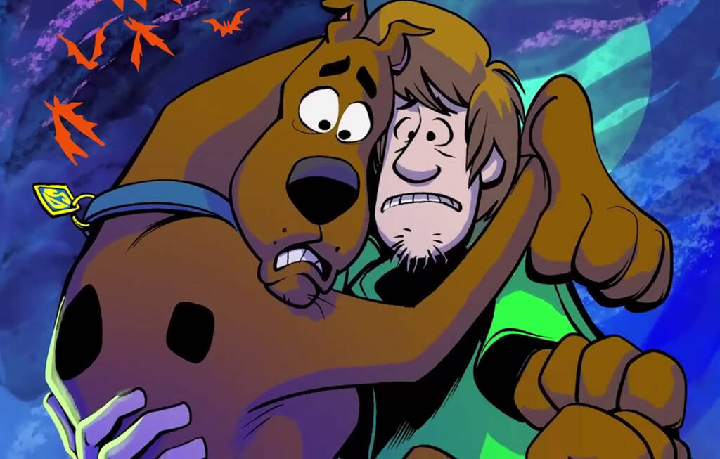 Artwork from Spooky Pinball's Scooby-Doo, Where Are You!