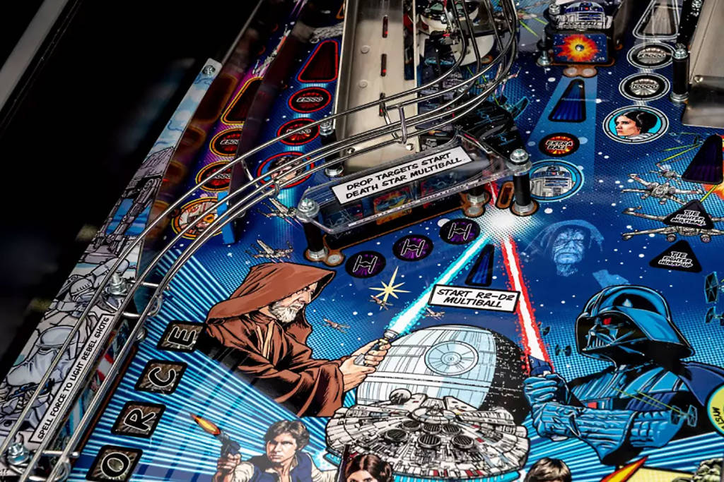 The middle-left of the playfield