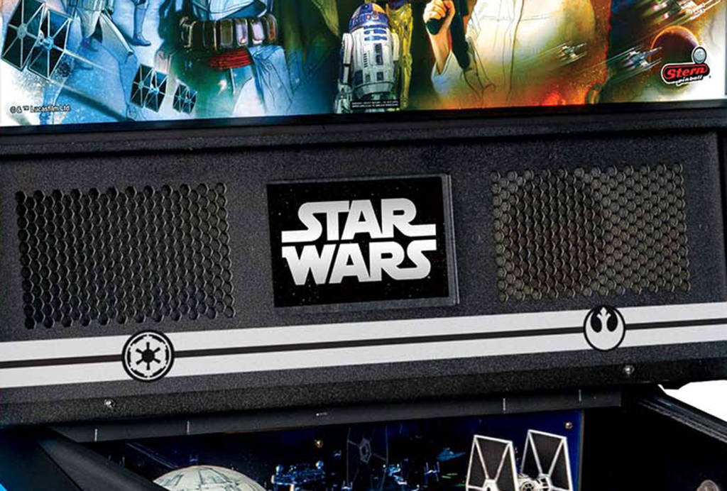 The Star Wars Pin display panel