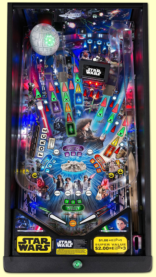 The Pro playfield
