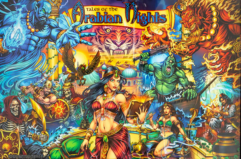 The new backbox artwork