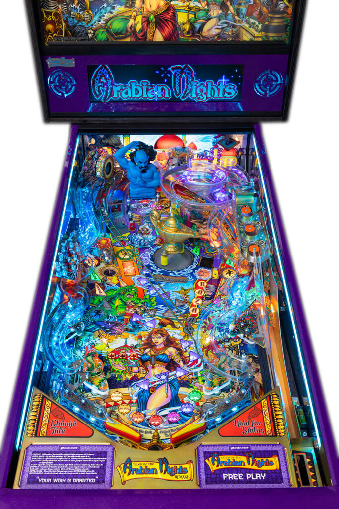 The playfield in the Anniversary Edition