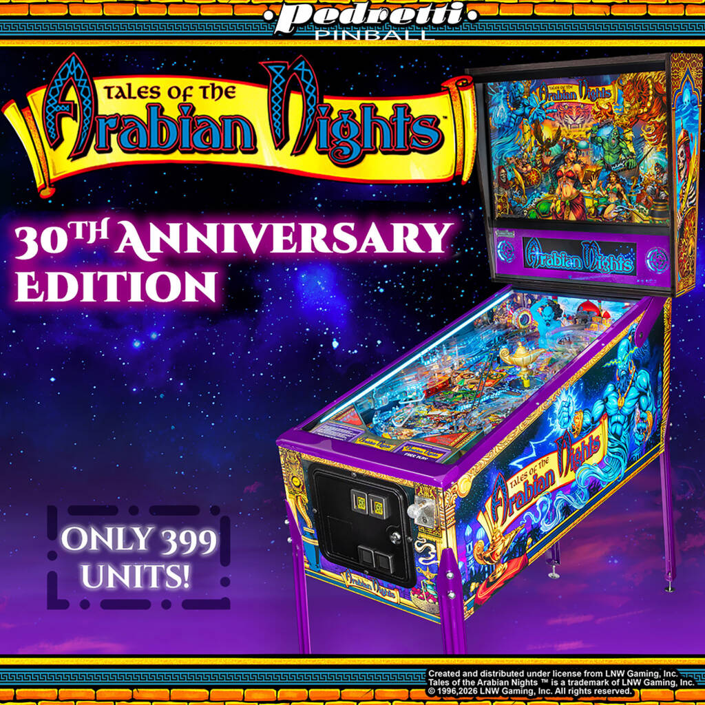 The front of the Anniversary Edition flyer