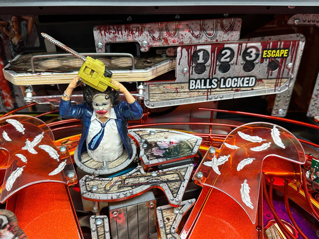 The Leatherface and door bash toy