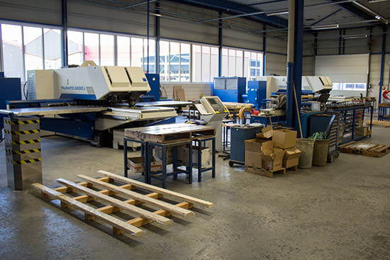 The two laser cutters