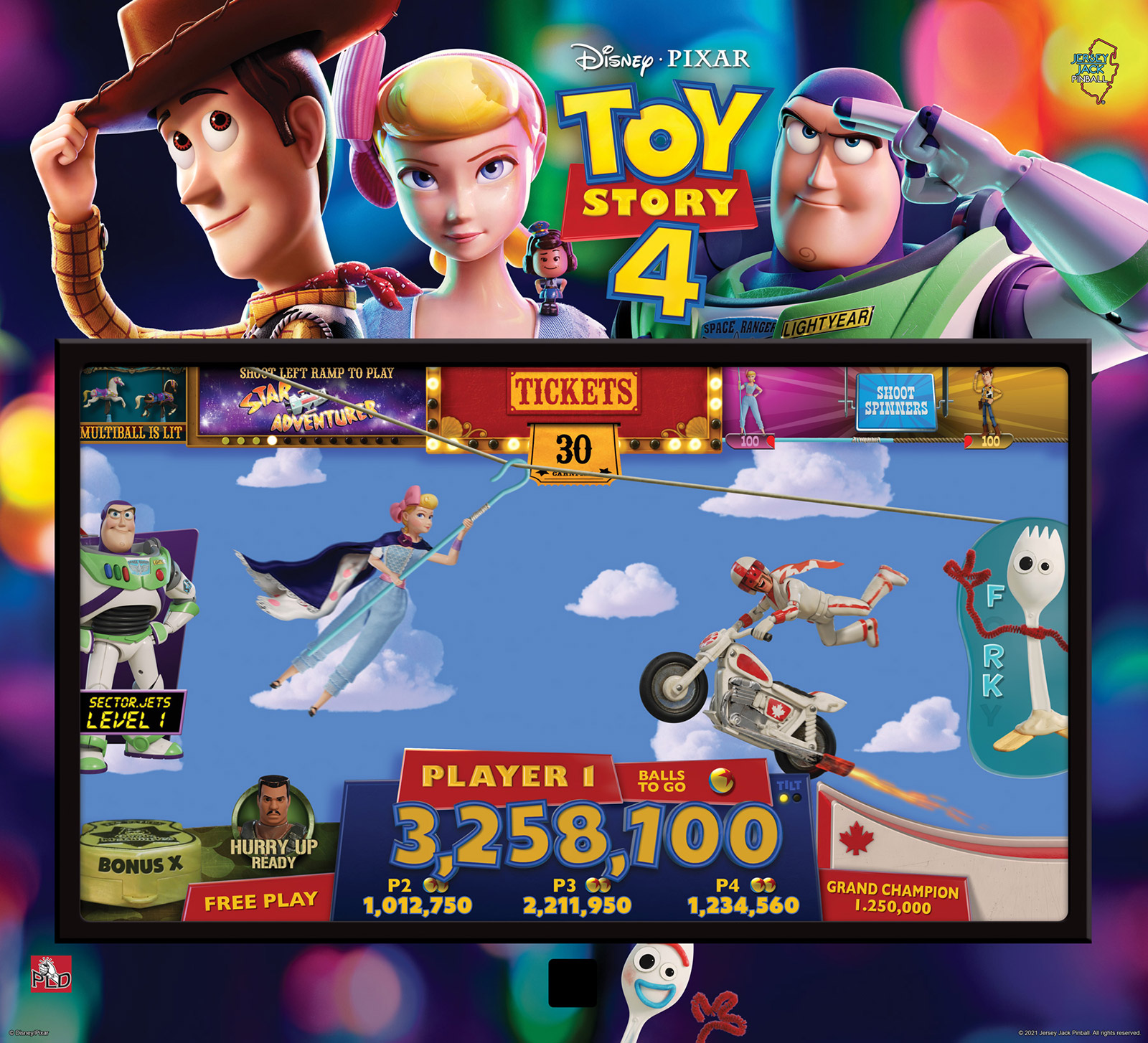 TOY STORY 4 RELEASED – Welcome to Pinball News – First & Free