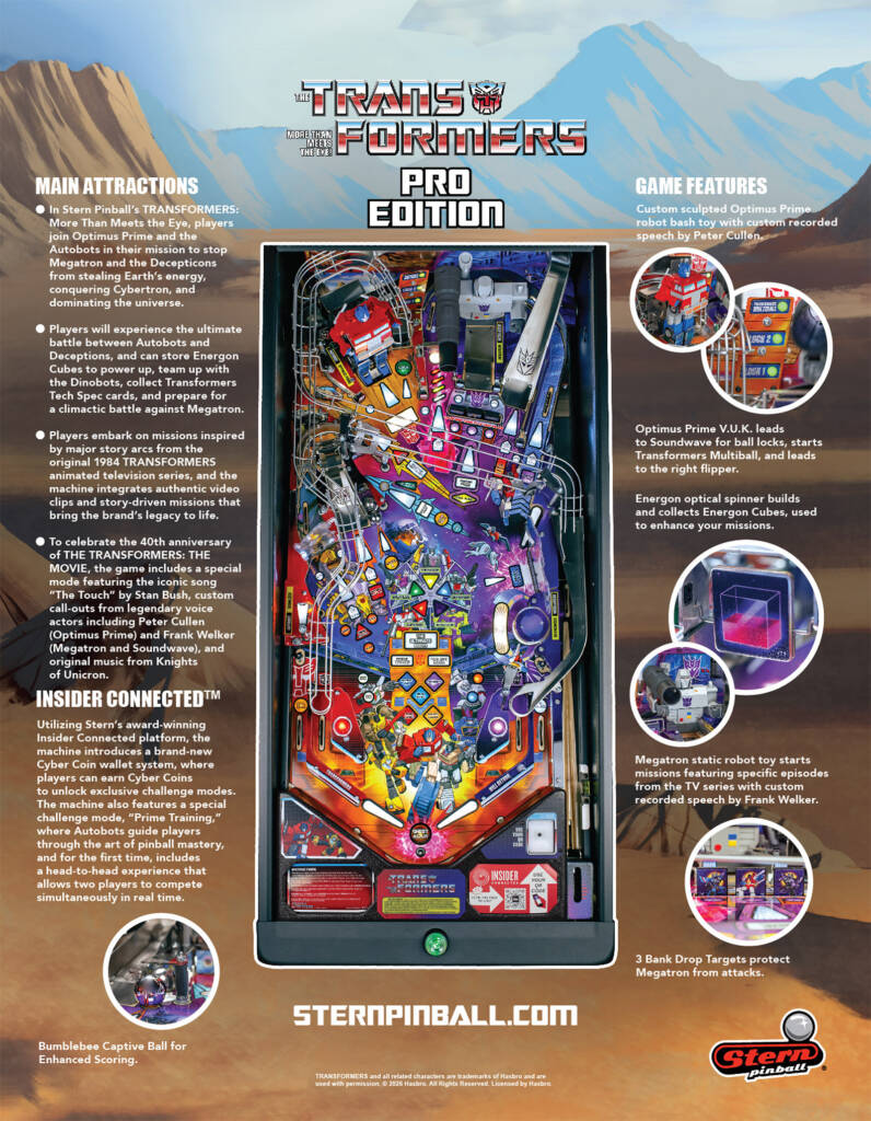 The back of the Pro model's flyer