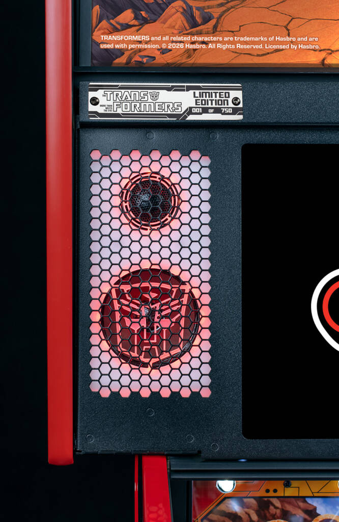 The Limited Edition model's numbered plaque