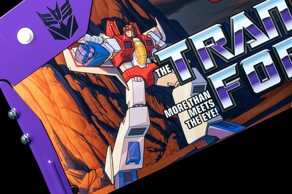Part of the Limited Edition model's cabinet artwork