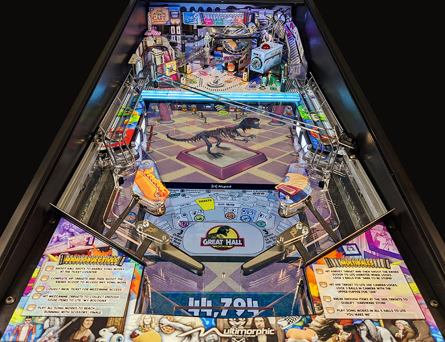 The Standard Edition playfield