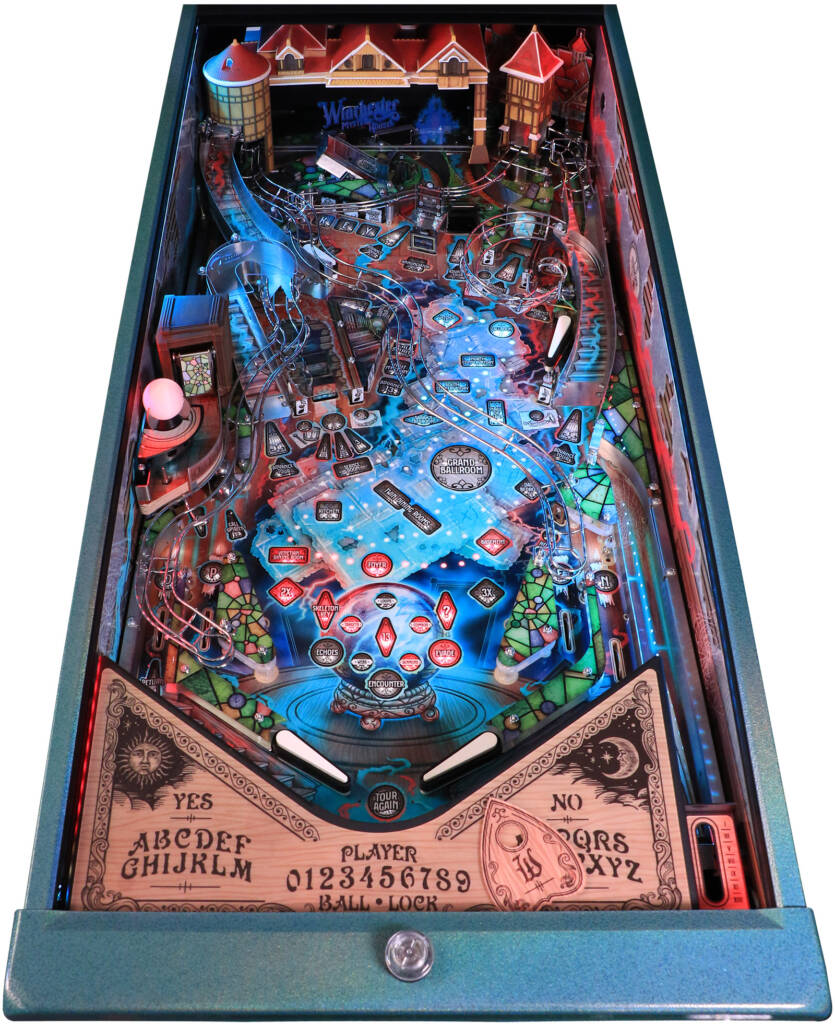 The playfield for Winchester Mystery House