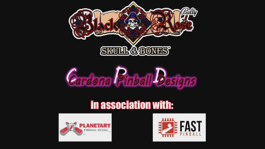 Black Rose: Skull & Bones from Cardona Pinball Design