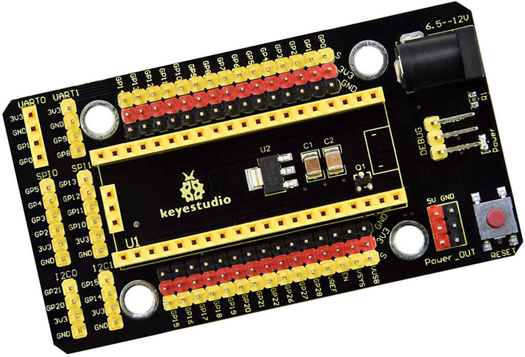 A remotely-powered breakout board