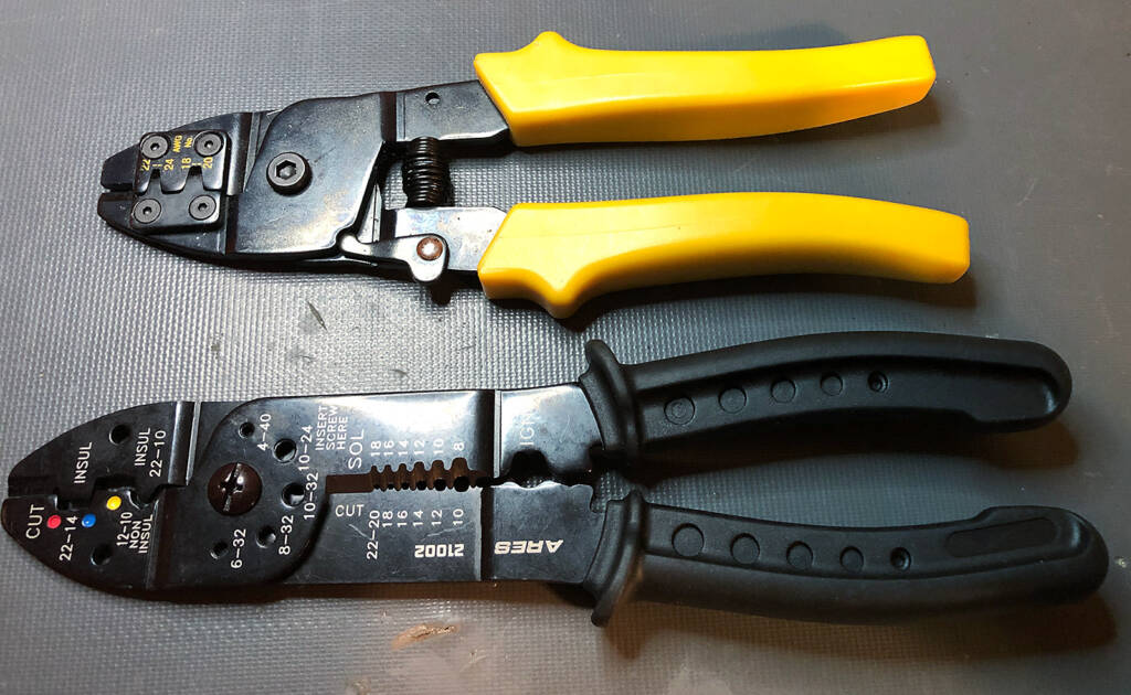 Two new pairs of crimpers