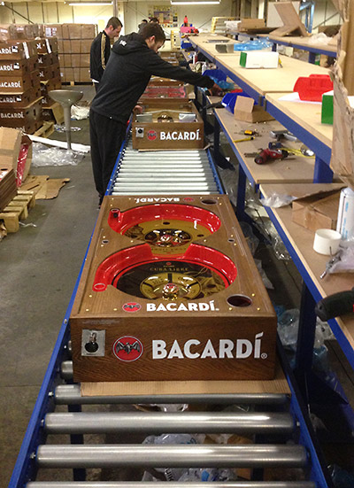 The Bacardi Baffle Ball games