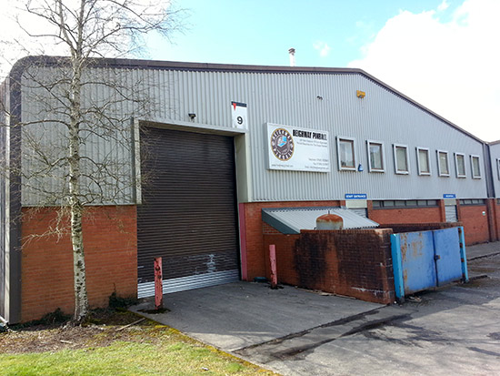 The original Heighway Pinball factory in Merthyr Tydfill