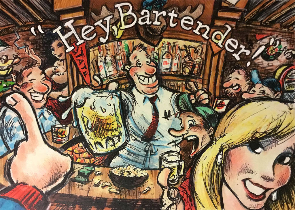 Jack's Hey, Bartender! concept