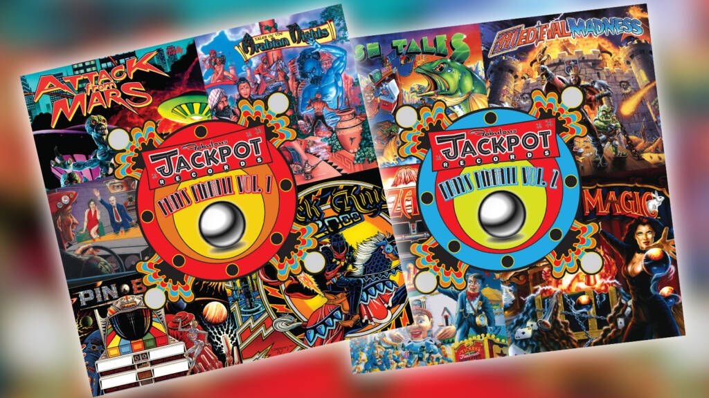 The two volumes of Jackpot Plays Pinball