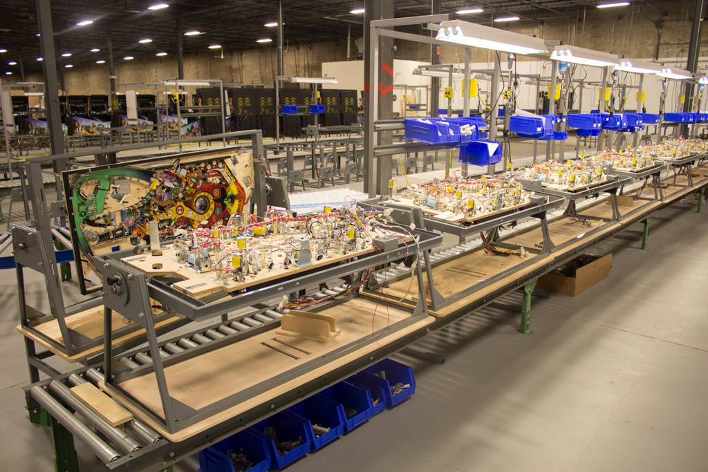 The manufacturing operation at Lakewood