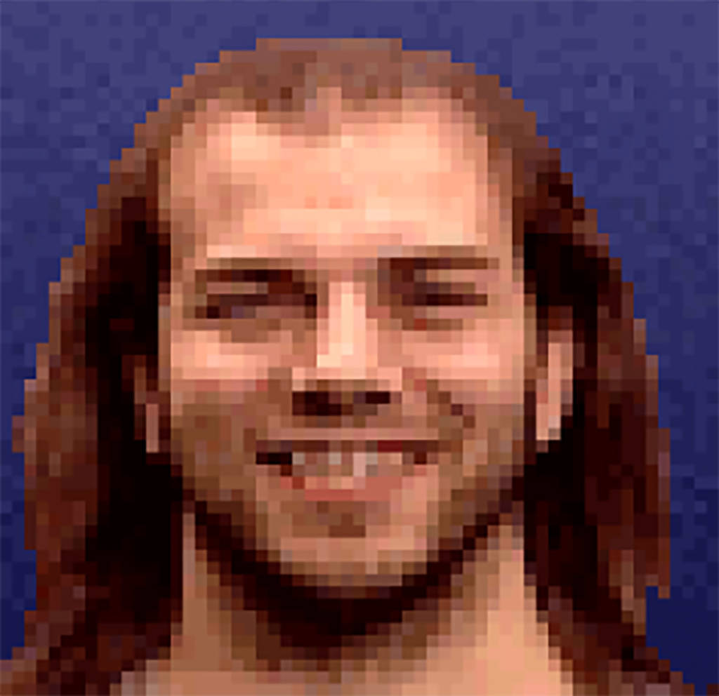 Mark's hidden NBA Jam character avatar