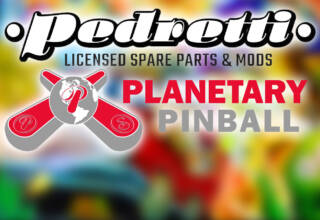 Pedretti Gaming and Planetary Pinball Supply extend licensing agreement