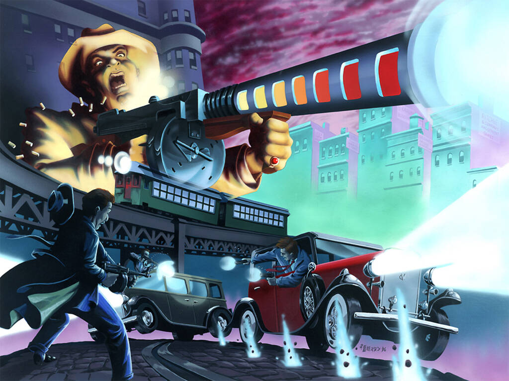 Stan's Kingpin translite artwork