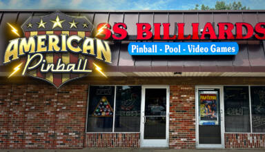 The American Pinball party at SS Billiards