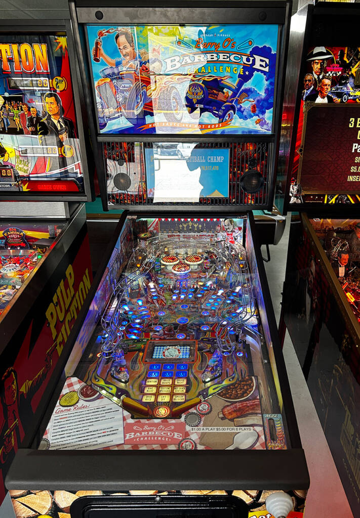 American Pinball's Barry O's Barbecue Challenge
