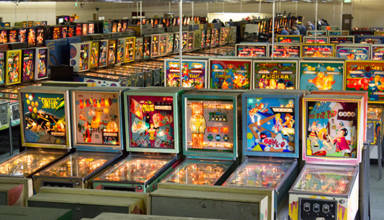 Games at the Museum of Pinball