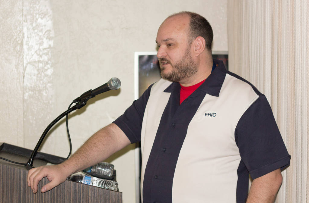 Eric Neff gave Pinball 102 talks on Saturday and Sunday