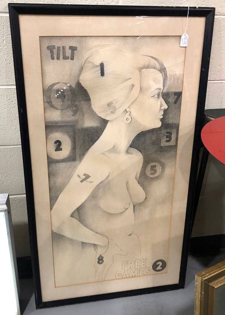 A different type of pinball artwork