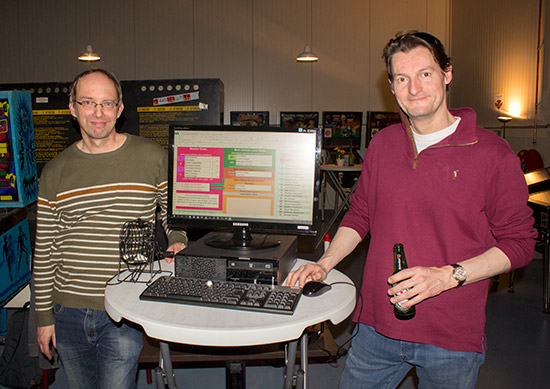 DPM tournament directors Albert Nomden and Paul Jongma